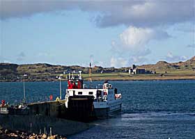 Iona Ferry At Fionnphort